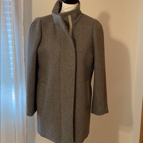 Warm, wool 3/4 length petite coat - Picture 2 of 8